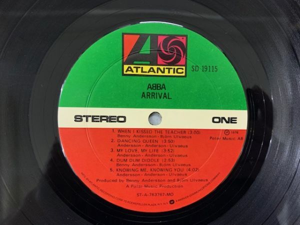 米盤 LP 2枚セット アバ ABBA / ARRIVAL / THE ALBUM US盤 ATLANTIC SD19164 SD19115_画像5
