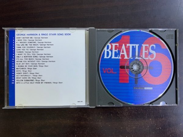 ビートルズ COMPLETE THE BEATLES Vol.16 G-1サウンド 愛蔵盤 国内盤・帯付き Goodays Music GBC-016 / 4996106000487_画像3