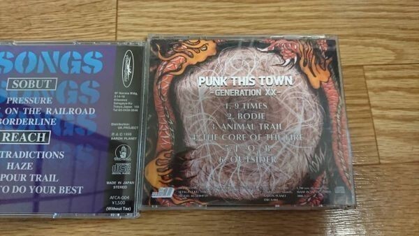 ★☆Ｓ06741 ソバット(SOBUT)【PUNK THIS TOWN GENERATION XX】【7 SONGS SOBUT REACH】 CDアルバムまとめて２枚セット☆★の画像2