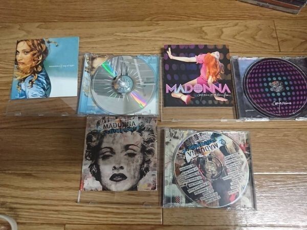 ★☆Ｓ07235 マドンナ（Madonna)【Ray…】【Music】【Like…】【The Immaculate…】【Celebration】他 CDアルバム計７枚セット☆★の画像3