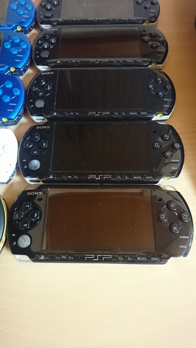 PSP 3000 3001 プレイステーションポータブル SONY 本体 ジャンク playstation portable まとめ の画像6