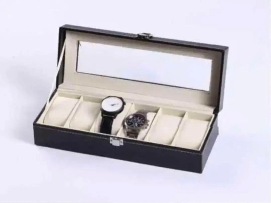 腕時計収納ケース 6本 ディスプレイケース コレクションケースの画像1