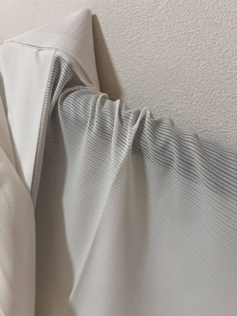 逸品 絽 長襦袢 白 純白 夏 襦袢 単衣 シルック 和装 下着の画像9