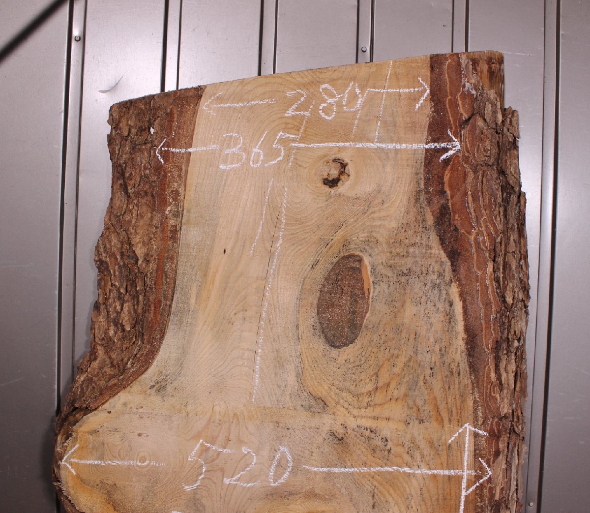 《200サイズ）松材　mtu_464　材木　DIY板材　木材／端材　_画像2