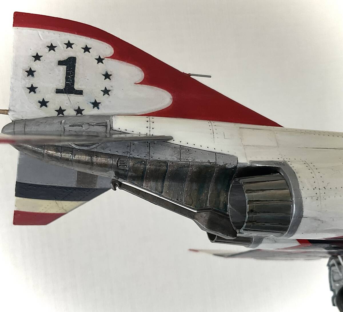 1/72 Fujimi F-4 Thunderbirds / フジミ ファントムⅡ サンダーバード 完成品_画像5