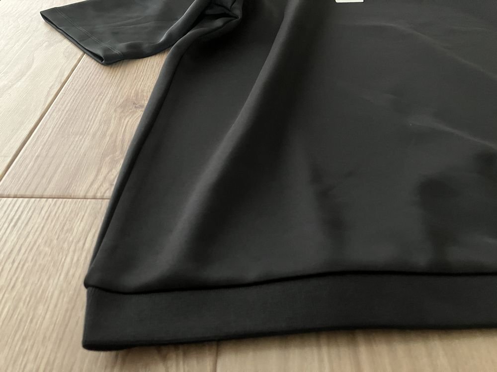 新品 COMME CA ISM コムサイズム ファンクショナルジャージ リブTシャツ 05ブラック Lサイズ 67CE01 定価3,400円の画像2
