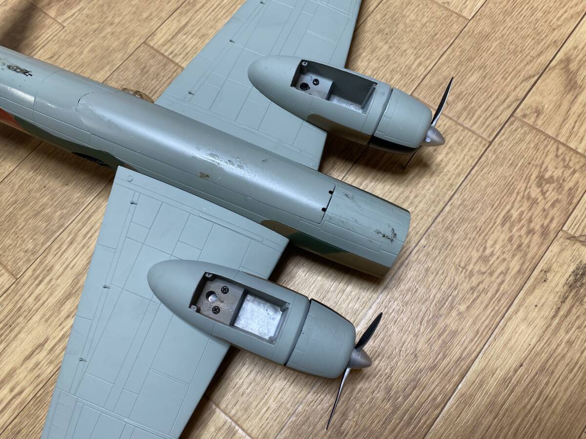 ７５ ジャンク マルシン 1/48 一式陸上攻撃機 11型 鹿屋海軍航空機仕様 特別塗装モデル 金属製の画像6