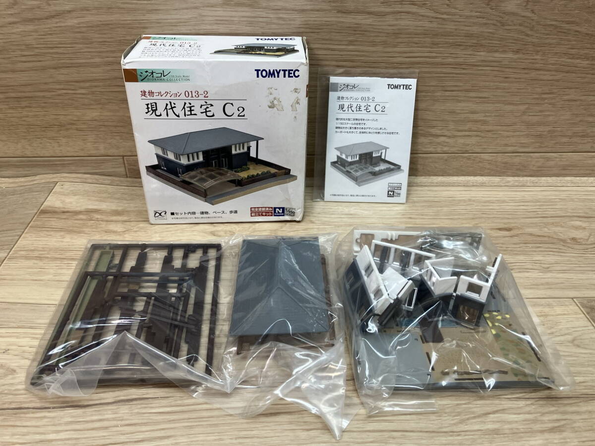 91. 未組立　TOMYTEC　Nゲージ　ジオコレ　建物コレクション　1/150　012-2　013-2 現代住宅　041-2　080-2　079-2 建売住宅　他 まとめて