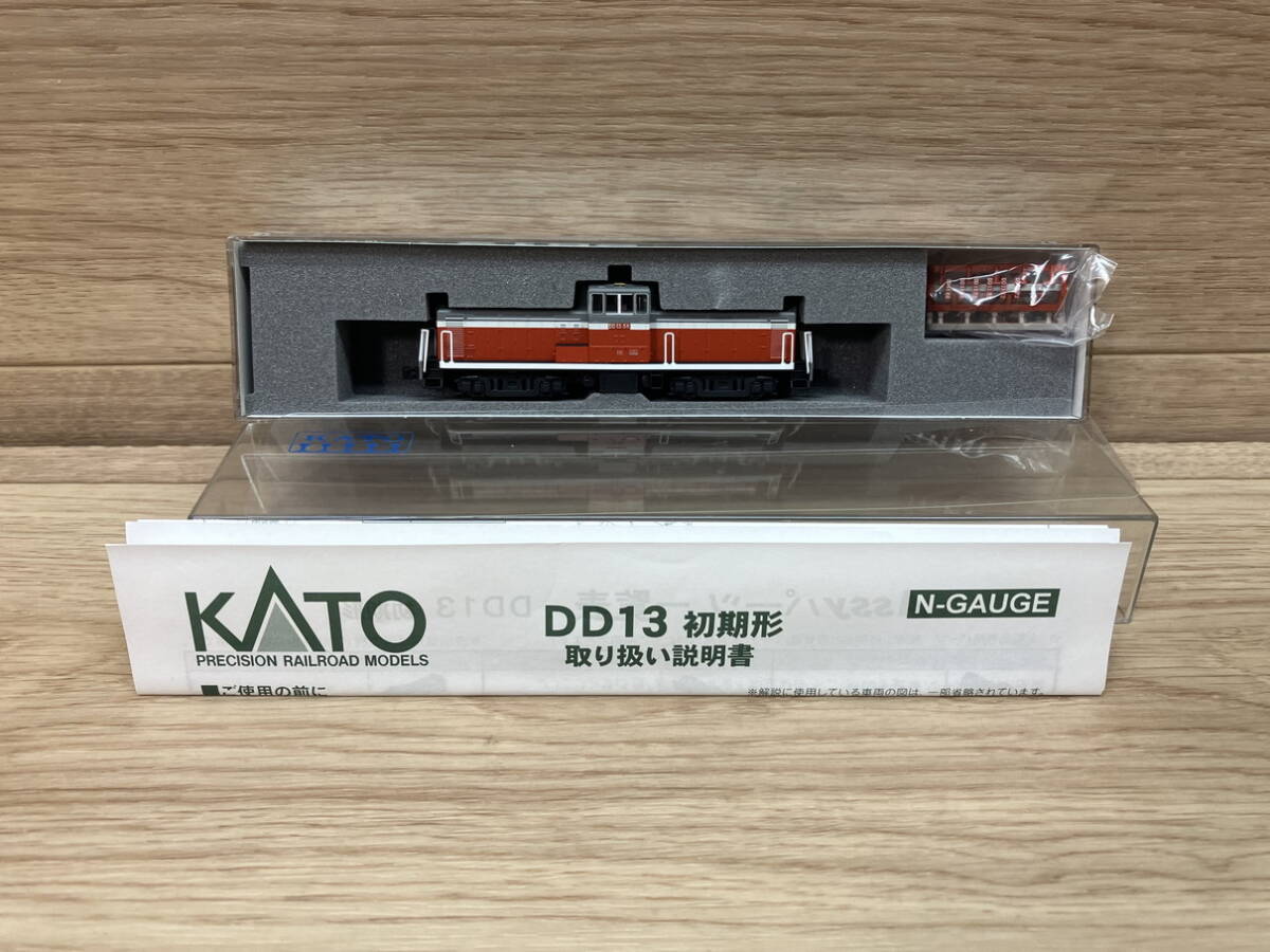 10. ultimate beautiful goods KATO N gauge 7012-1 DD13 the first period shape diesel locomotive railroad model 