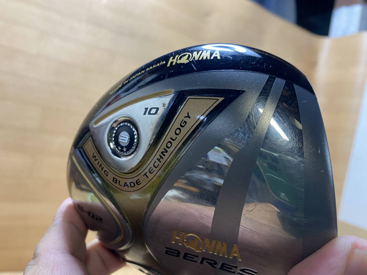 ホンマ ベレス HONMA BERES S-02 ARMRQ6 2星 2スター ★★ 49 ドライバー 1W １0° FLEX SR の画像4