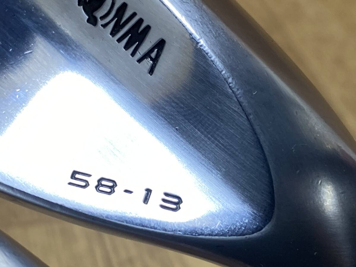 程度良 ホンマ HONMA  ツアーワールド ウェッジ TW-W 52-09/58-13 ダイナミックゴールド S200 ２本セットの画像6