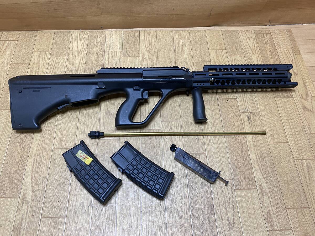 GHK ステアー AUG A2 カスタム ガスブローバック CO2マガジン/ガスマガジン付 A2シリーズの画像1