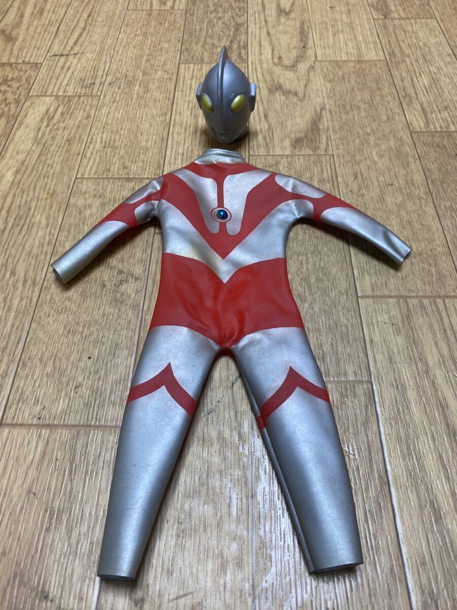 当時物 旧タカラ 変身サイボーグ ウルトラマン 1970年代 昭和レトロ コスチューム お面の画像1