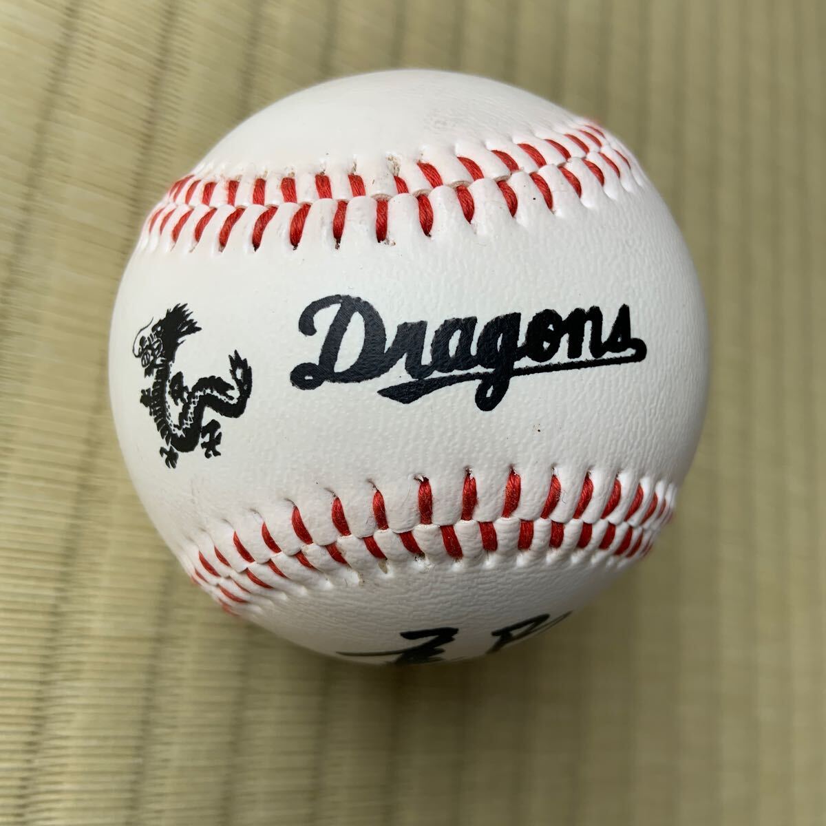 野球ボール 直筆サインボール ボール ドラゴンズの画像2