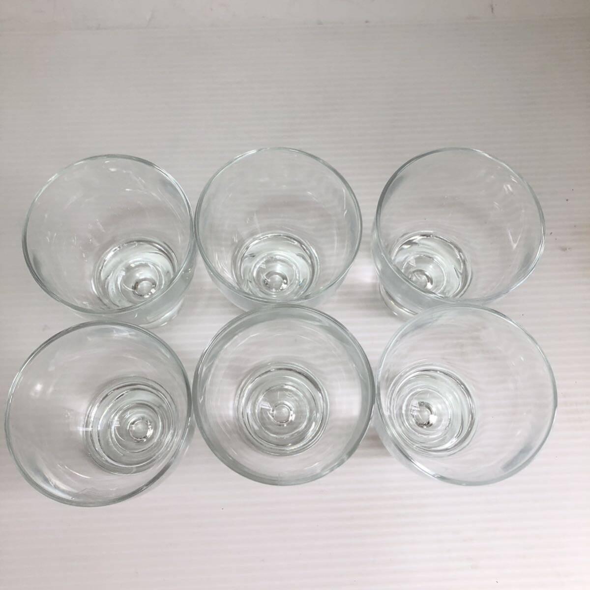 サントリー特製 デリカグラス 6個 グラス タンブラー コップ ガラス食器 食器 昭和レトロ 当時物 コレクション 未使用箱付_画像2