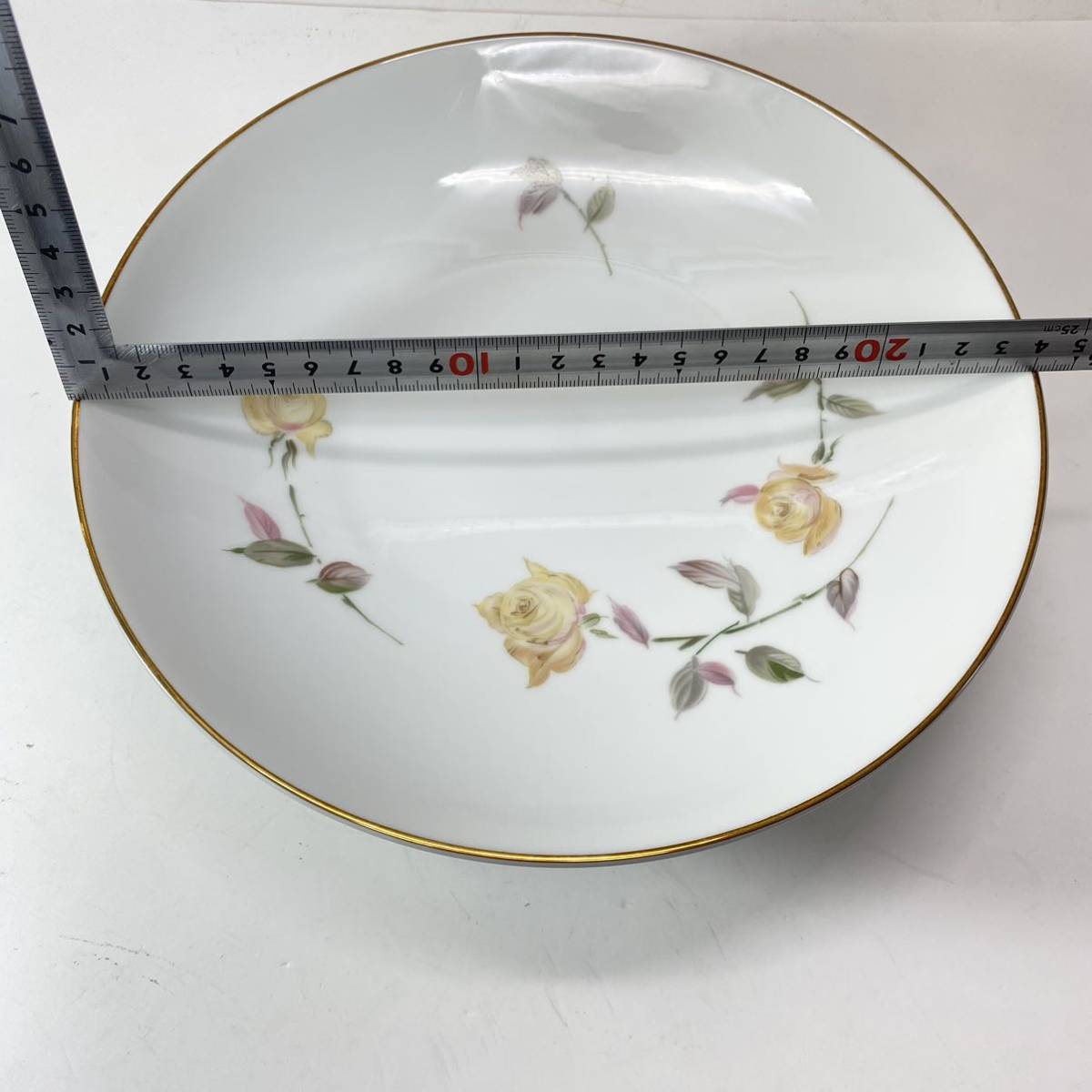 Noritake Beauty ノリタケ ビューティ コンポート 盛り皿 菓子皿 薔薇 食器 2405_画像5