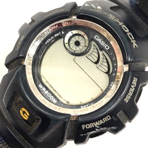 カシオ 腕時計 G-SHOCK G-2900 ラウンド デジタル クォーツ メンズ 純正ベルト ブラック × ネイビー CASIOの画像1