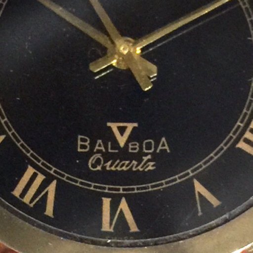 ラドー バルボアV デイト クォーツ 腕時計 ブラック文字盤 未稼働品 社外ブレス ファッション小物 RADO_画像6