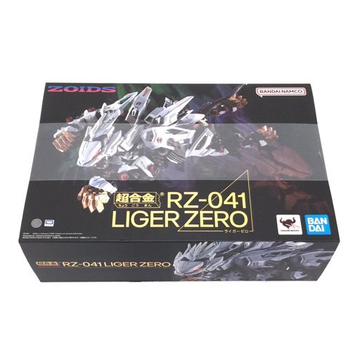 美品 バンダイ 超合金 ゾイド RZ-041 ライガーゼロ ダイキャスト製 アクションフィギュア 未開封品_画像1