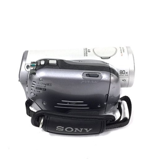 SONY HDR-HC3 ハンディカム MiniDV デジタルビデオカメラ 通電確認済み QR041-40の画像4