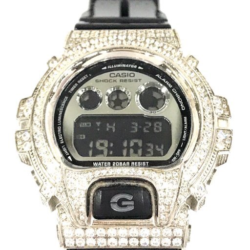 カシオ Gショック カスタム クォーツ デジタル 腕時計 DW-6900NB メンズ ブラック ファッション小物 QR041-71の画像2