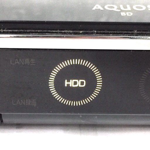 1円 SHARP シャープ BD-HdW75 AQUOS BD ブルーレイディスクレコーダー 映像機器 通電確認済の画像3