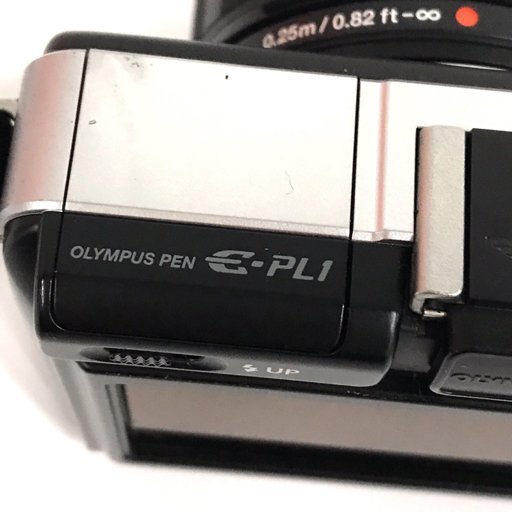 1円 OLYMPUS E-PL1 M.ZUIKO DIGITAL 14-42mm 1:3.5-5.6 含む ミラーレス一眼 カメラ レンズ セット C220917の画像8