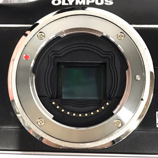 1円 OLYMPUS E-PL1 M.ZUIKO DIGITAL 14-42mm 1:3.5-5.6 含む ミラーレス一眼 カメラ レンズ セット C220917の画像3
