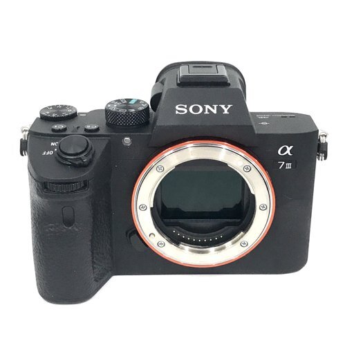 1円 SONY α7III ILCE-7M3 ミラーレス一眼カメラ ボディ 動作確認済 L251521_画像2