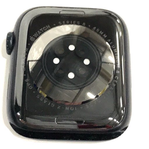 1円 Apple Watch Series8 45mm GPSモデル MNP83J/A A2771 ミッドナイト スマートウォッチ 本体_画像3