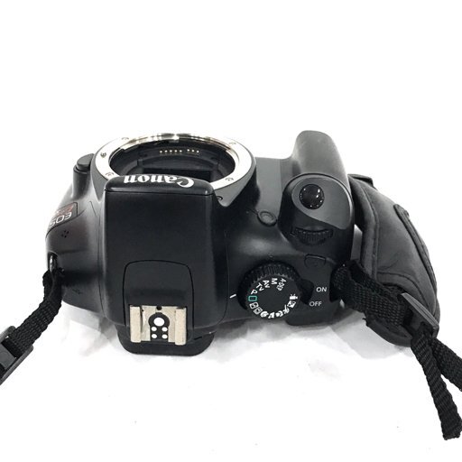 1円 Canon EOS Kiss X50 EF 50mm 1:1.8 II EF-S 18-55mm 1:3.5-5.6 IS II 等 デジタル一眼レフ カメラ セット C212253の画像4