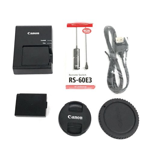 1円 Canon EOS Kiss X50 EF 50mm 1:1.8 II EF-S 18-55mm 1:3.5-5.6 IS II 等 デジタル一眼レフ カメラ セット C212253の画像10
