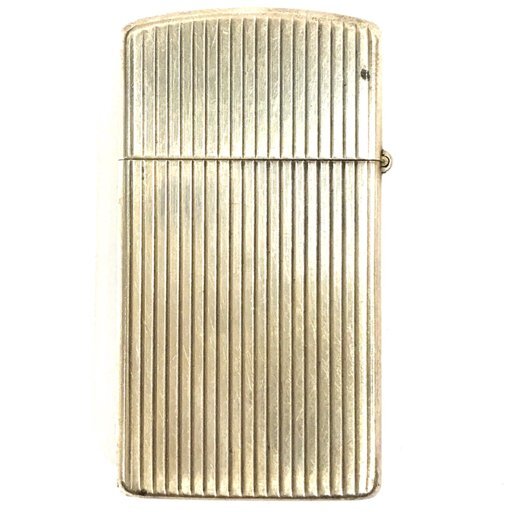 ジッポー オイルライター 喫煙具 STERLING スリムタイプ サイズ約5.5×3cm 喫煙具 保存箱 付属 ZIPPO_画像2