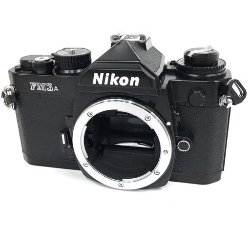 1円 Nikon FM3A 一眼レフ フィルムカメラ ボディ 本体 マニュアルフォーカスの画像2