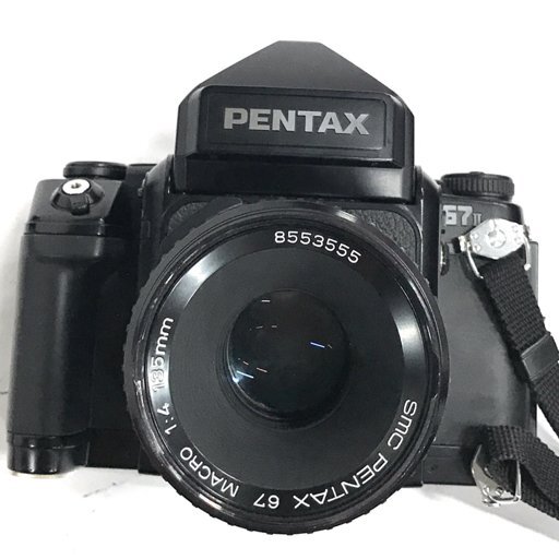 1円 PENTAX 67II SMC PENTAX 67 1:4.5 75mm 含む 中判カメラ フィルムカメラ レンズの画像2