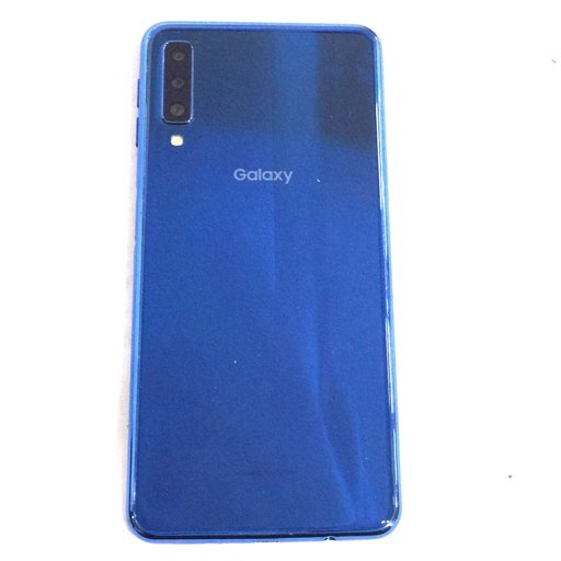 楽天モバイル Samsung Galaxy Galaxy A7 SM-A750C 64GB ブルー スマホ 本体 利用制限〇 SIMロック解除済の画像3