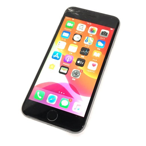 AU Apple iPhone 6s 16GB A1688 MKQJ2J/A スペースグレイ スマホ 利用制限〇 SIMロック解除済みの画像1