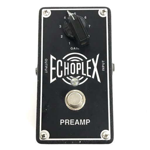 1 jpy JIM DUNLOP ECHOPLEX PREAMP effector pre-amplifier operation verification settled Jim Dunlop eko -p Rex 