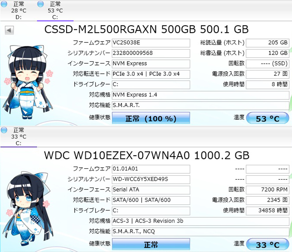 #6 新品 500GB NVMe & BDドライブ搭載 ESPRIMO FH77/C2 i7-7700HQ 16GBメモリ / 23.8型液晶一体型 AC付の画像9