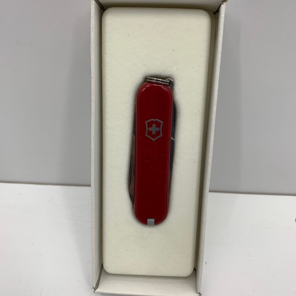 I☆美品☆ビクトリノックス VICTORINOX ネイルクリップ マルチツール スイス アンティーク 海外製 ハサミ 爪やすり 爪研ぎ キーホルダーの画像10