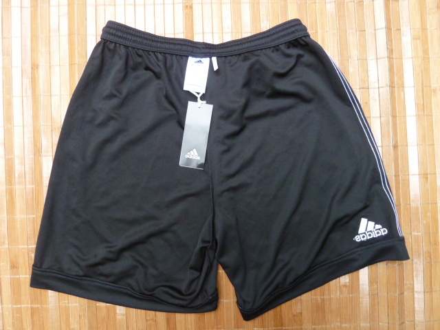 正規品 未使用タグ付 adidas 春夏モデル ゲーム & トレーニング・ショーツ Mサイズ BLK/WHT _裏側バック