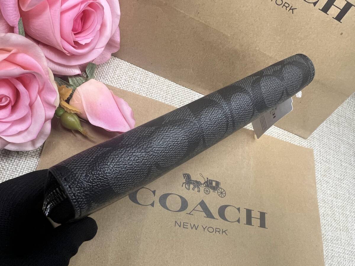  コーチ COACH 長財布 財布 ラウンドファスナー 財布メンズ シグネチャー アコーディオン ジップアラウンド レザー プレゼントF58112 C292 の画像6