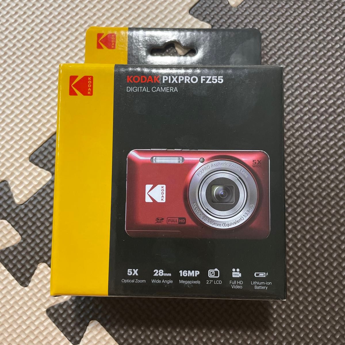 コダック (Kodak) デジタルカメラ PIXPRO FZ55RD (赤)