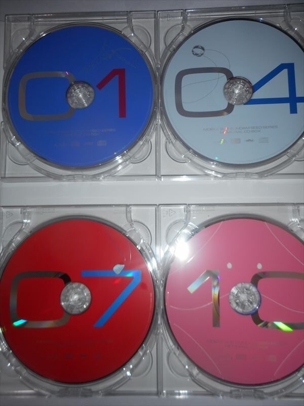 11CD 機動戦士ガンダム SEED シリーズ メモリアル CD-BOX 初回生産限定盤 新品同様 特典付_画像4
