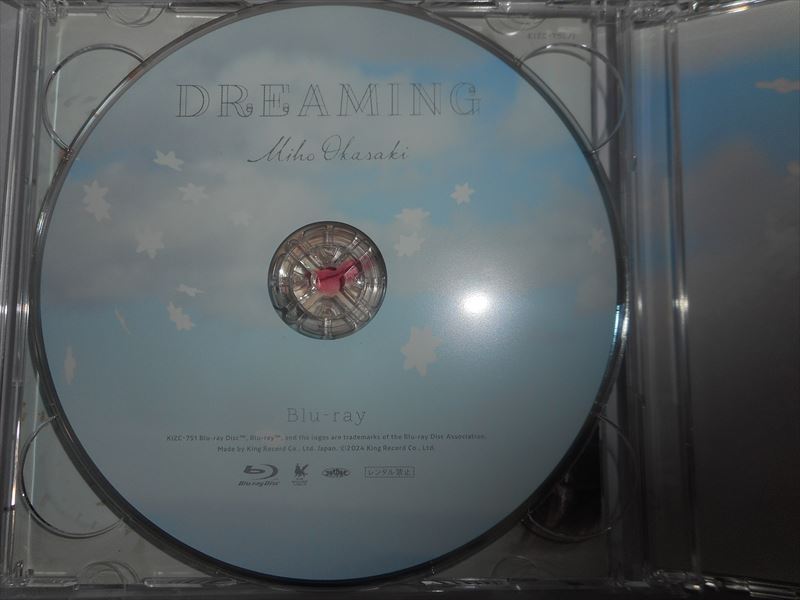CD+BD 岡咲美保 DREAMING CD+Blu-ray盤 新品同様 特典付