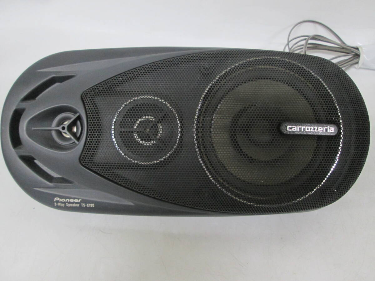 [0416n S0798]PIONEER Pioneer Carozzeria carrozzeria TS-X180 3way speaker pair Car Audio in-vehicle 
