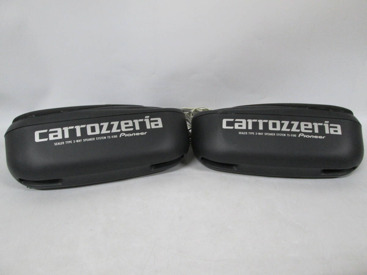 [0416n S0798]PIONEER Pioneer Carozzeria carrozzeria TS-X180 3way speaker pair Car Audio in-vehicle 