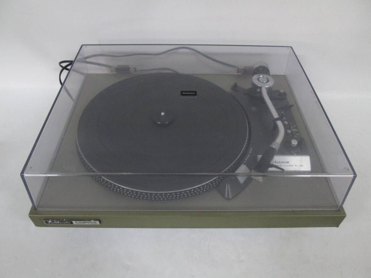 【0416i F0752】Technics テクニクス F・G・SERVO PLAYER SL-26 ターンテーブル レコードプレーヤーの画像1