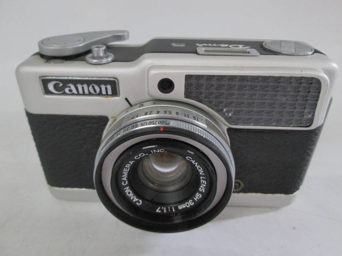 【0416n Y0817】CANON Demi S /CANON LENS SH 30mm 1:1.7 キヤノン デミS フィルムカメラ レンジファインダー_画像2
