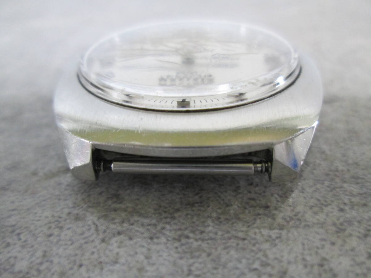 【0430n Y10342】CITIZEN COSMO TRON シチズン コスモトロン 4-810023Y 電磁テンプ X8 白文字盤 メンズ腕時計_画像6